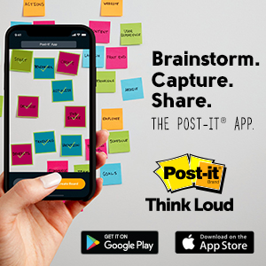 Brainstorm. Capture. Share with the new Post-it App