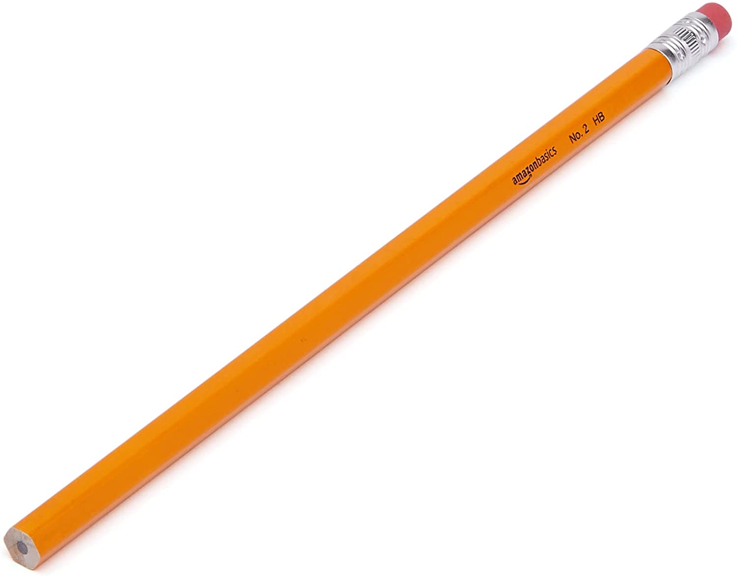 Amazon Basics Woodcased 2 Pencils, Pre-sharpened, HB Lead, Box of 30