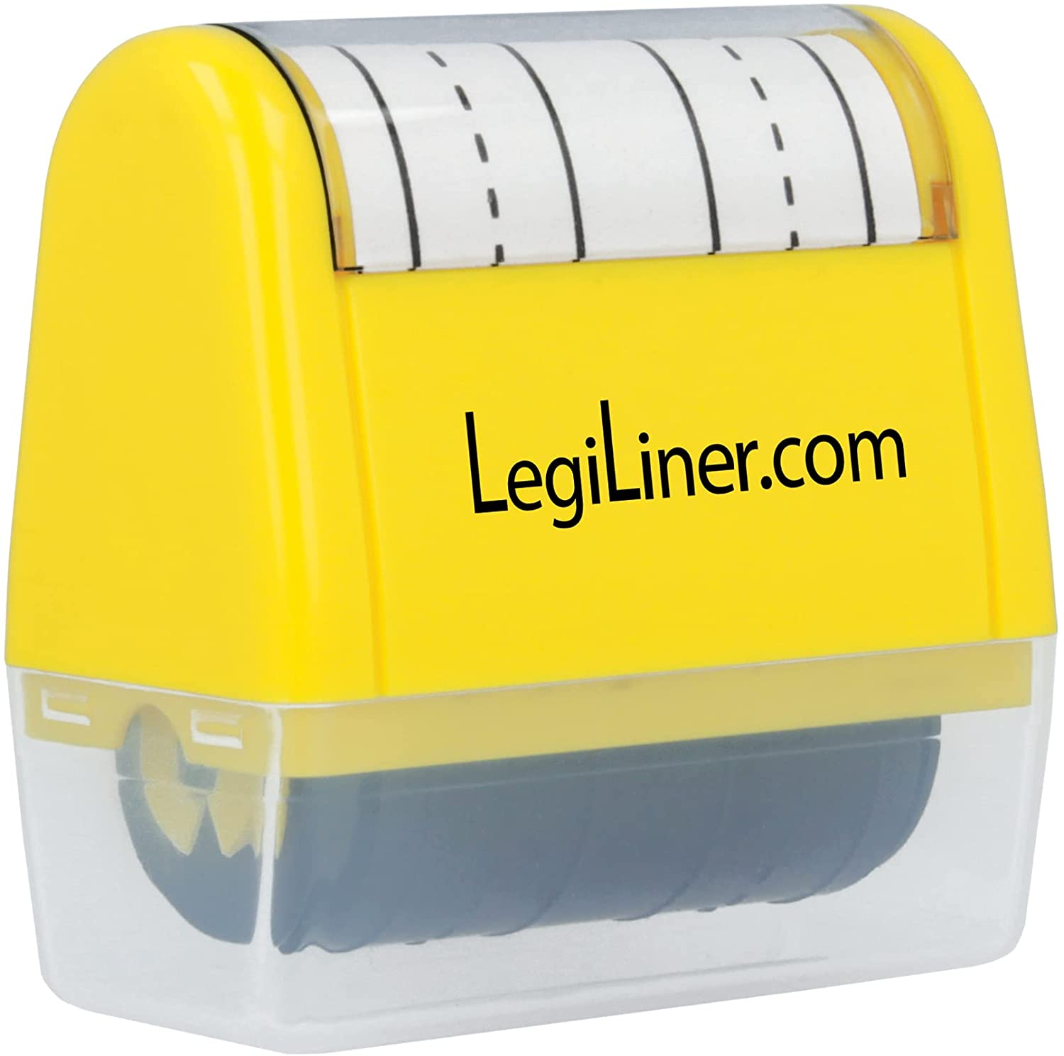 LEGILINER- 1/2″ Double Stack Dashed Handwriting Lines, Rolling, self-Inking Stamp. Handwriting Practice Tool for Teachers/OT’s