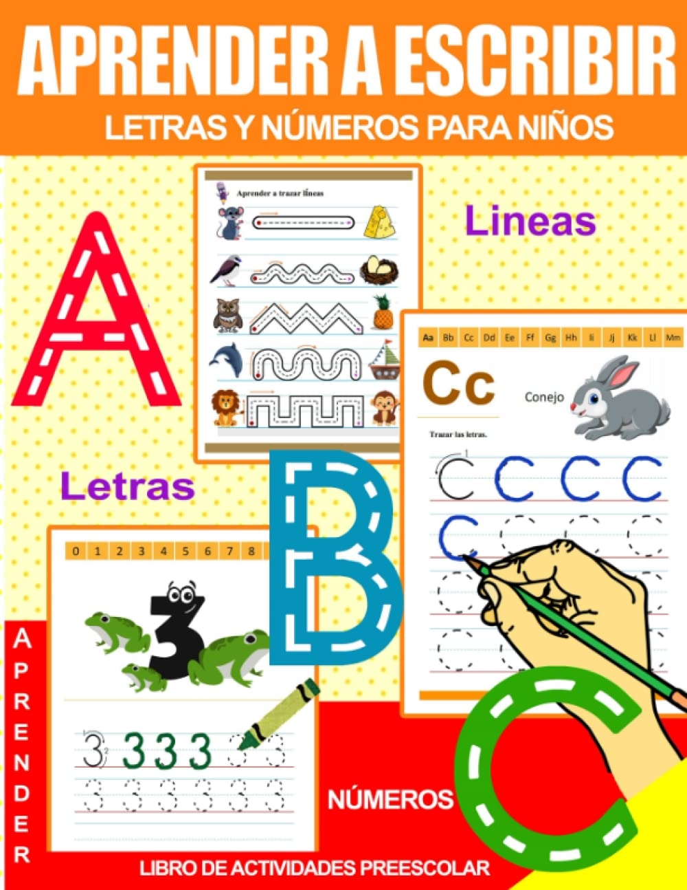 Aprender a Escribir Letras y Números Para Niños