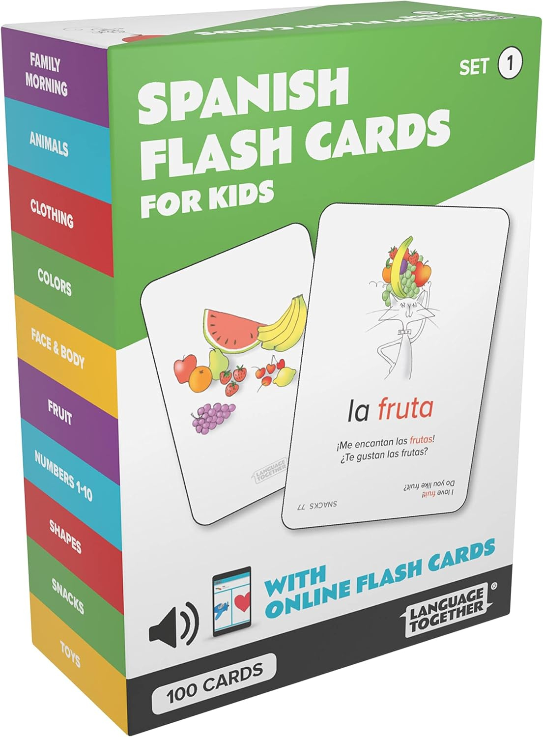 Spanish Flash Cards for Kids