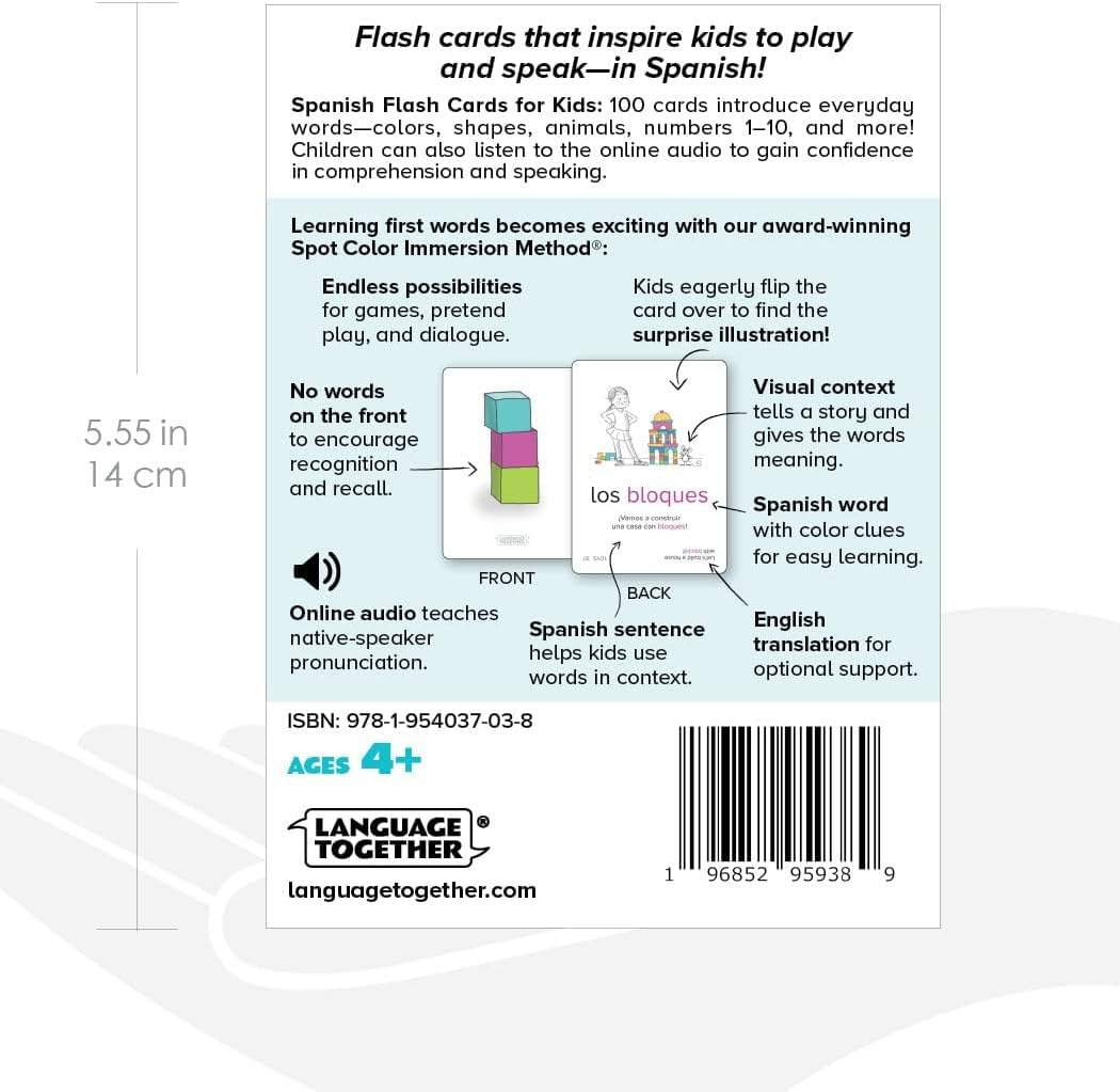 Spanish Flash Cards for Kids - Image 6